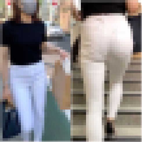 《ブリブリッと系》 No.2276【Part1・大人の白スキニーパンツ】 サンプル画像