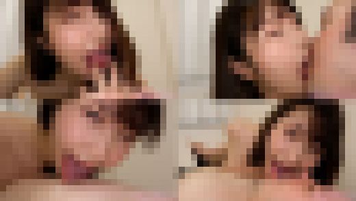【舌フェチベロフェチ】志恩まこのエロ長い舌・ベロチュー＆全身リップで手コキ射精　サンプル画像1