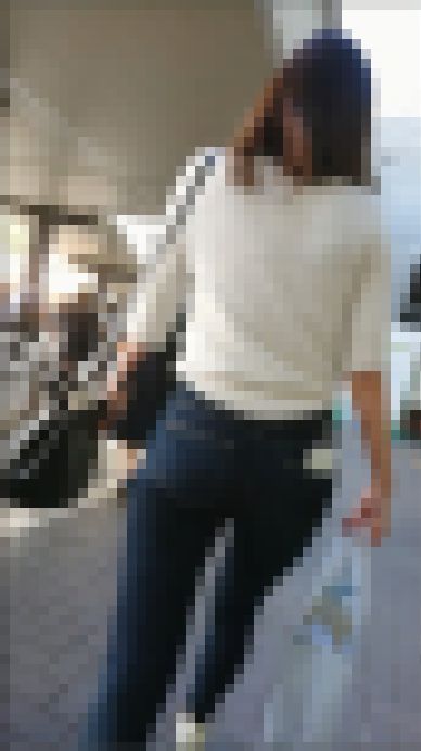 【食べ頃ヒップ】20代細身OLスキニーデニム尻5 サンプル画像