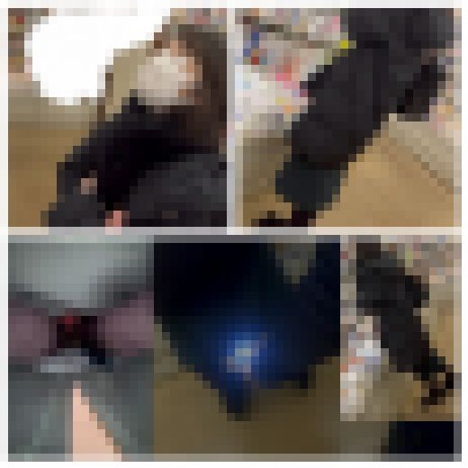 【 スマホで逆さ撮り141】スカートにカメラ入れるところたくさん撮りました！仕事帰りのOLを狙い撃ち【オマケ含め3名収録】　サンプル画像1