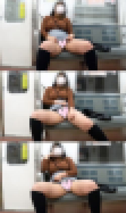 【電車対面パンチラ98】☆三角ゾーン観察記録/肉肉ボディお姉さん!!!　サンプル画像3