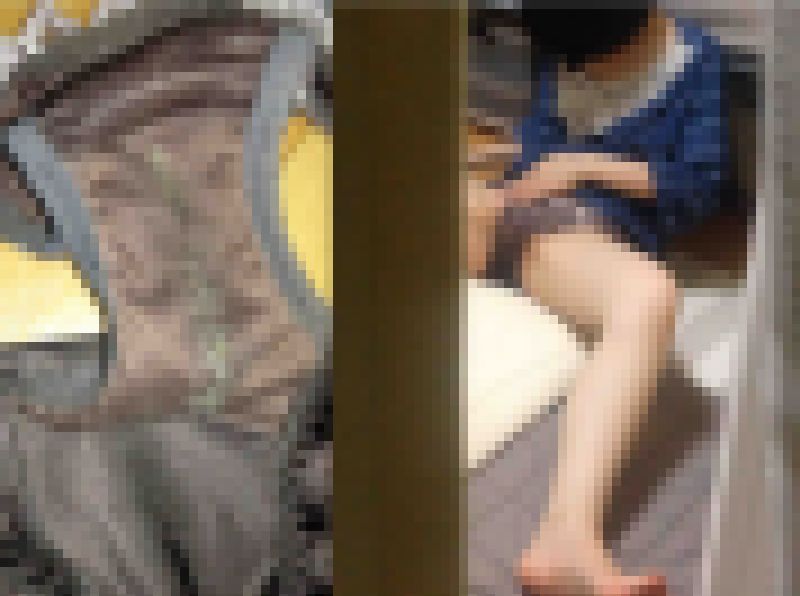 美女がムダ毛処理中に愛液が溢れてしまい、クロッチにべったりシミを残す。。。 サンプル画像