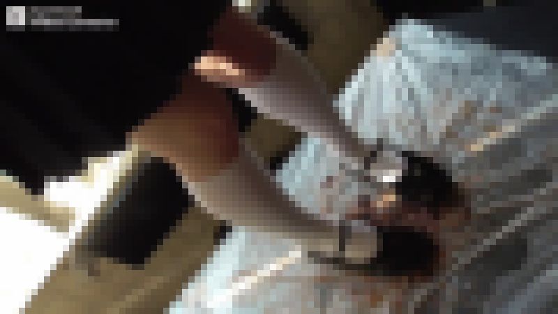 アパレル店員のザリガニ踏み潰し３－５残骸（ラスト） サンプル画像