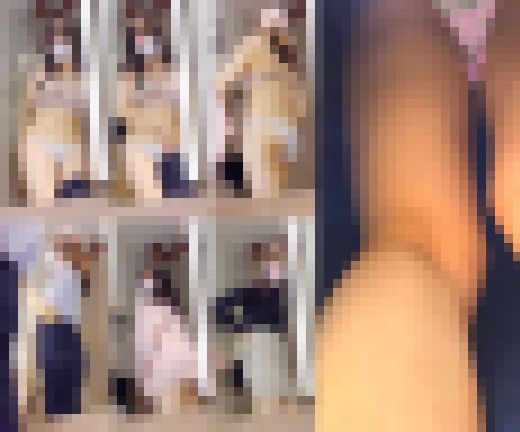 【某更衣室　着替えvol29】清楚アイドル系JDの生着替えとアイドル級美女2名。 　パンチラ撮影にも成功しちゃいました。　サンプル画像2