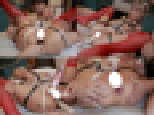 【10発射】インフルエンサーのギャルママの日焼け顔に白濁ザーメンぶっかけアナル2穴SEX【顔射ぶっかけ】　サンプル画像2