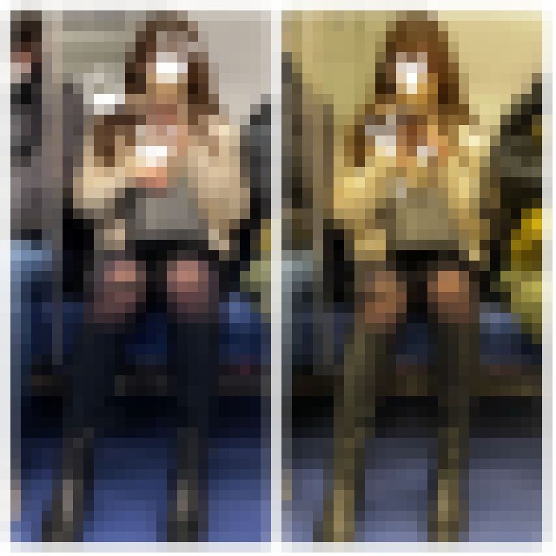 美人お姉さんの対面エロ過ぎる黒パンスト美脚624 サンプル画像