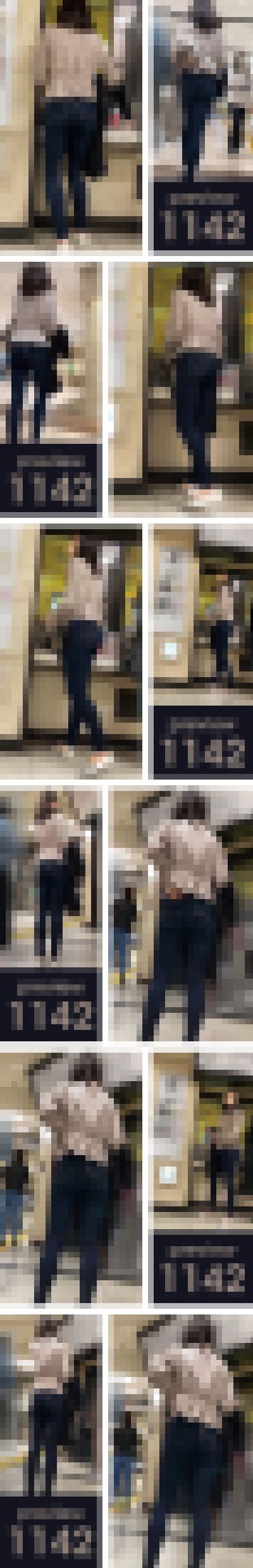 【1142】★★★ボーナス動画付き★★★セン〇〇ォースまたイイ娘採ったなぁ～って…ちがうかーーー！ピチピチスキニージーンズ女子　サンプル画像2