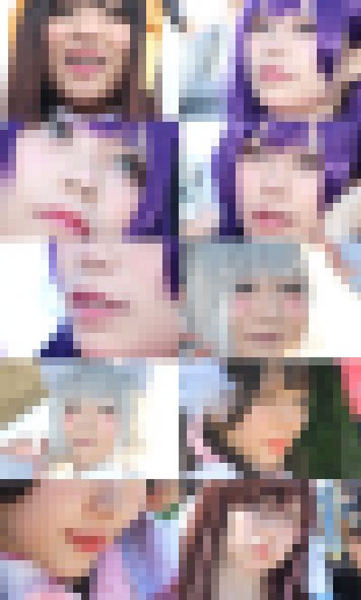 【セット販売】コスプレイヤーの顔面アップ046~048　サンプル画像3