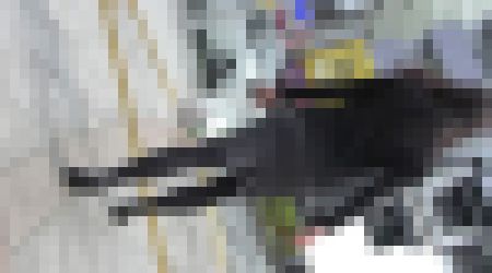 形の良い尻でムチムチ歩行のタイツOL　サンプル画像2