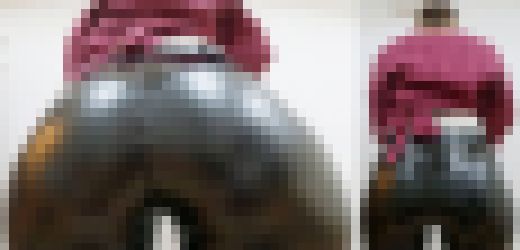 【ワンコイン人妻パンチラ】猫カフェで猫に一発でハマっちゃったマン毛ハミ出しおばさん サンプル画像2
