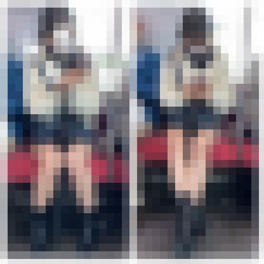 2名の美人お姉さんの対面エロ過ぎる生脚美脚632　サンプル画像1