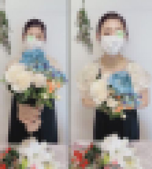 [ビデオレター有]式場には似つかわしくない剛毛ハミ毛マ〇コ！　サンプル画像2