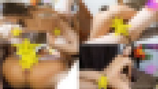 4P媚〇乱交】究極エロス★セクシーすぎる黒ギャルOLを男3人で役漬け種付け乱交パーティ！ゴリゴリに腰振って精子搾り取ってくるんで　サンプル画像3