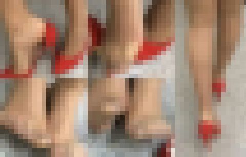 美脚お姉さんの生脱ぎパンストゲット　サンプル画像1