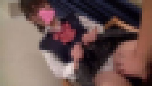 【素人】制服美少女とパパ活_本番有り_中出し有り_問題映像流出　サンプル画像1