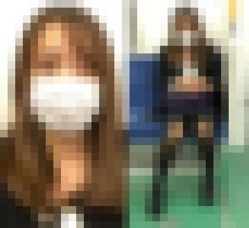 スレンダーな黒ストッキング美脚が美しい可愛いOLさん(後編) サンプル画像