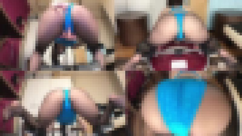 ♡デカ尻❤️パンスト♡ハイレグ❤️競泳水着	 サンプル画像