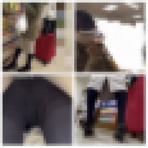 【 スマホで逆さ撮り145】黒タイツお姉さんのスカート内を覗いてみよう!【3名収録】 サンプル画像3