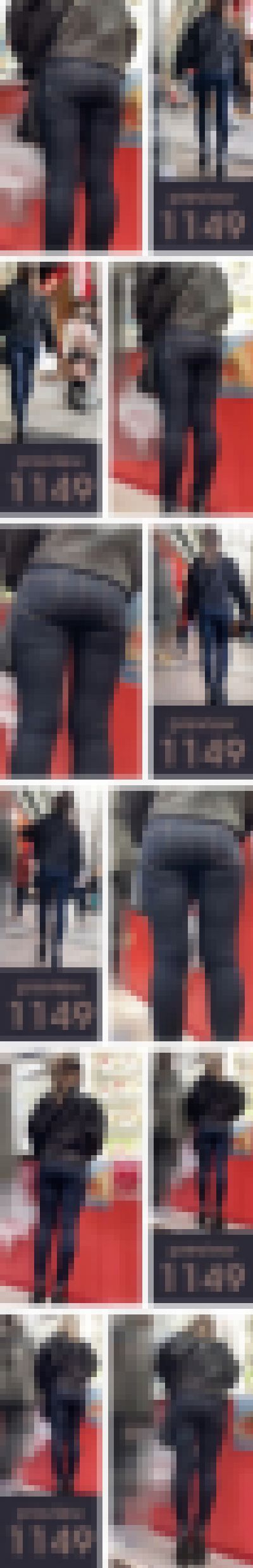 【1149】サムライポニーテール女子参上!ああ…ボクの〇棒も辻斬りして欲しい!ピチピチスキニージーンズ女子 サンプル画像3