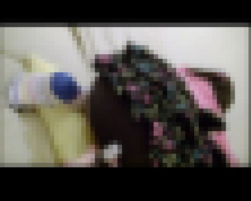 家出少女スパッツ尻 玩具を当てて理解らせる　サンプル画像1