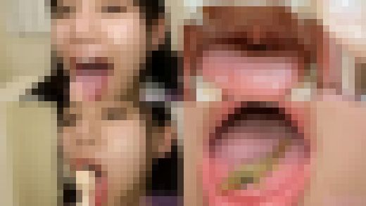 【口内フェチ】宇流木さらのマニアックな口内観察・口内フェチプレイ！【丸吞み】　サンプル画像1
