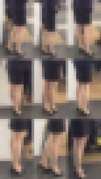 働くOLのナチュラルパンスト美脚　サンプル画像1