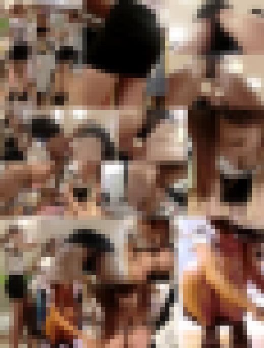 巨乳と食込みパンツがエロ過ぎる店員さんのパンチラ盗撮動画39　サンプル画像1