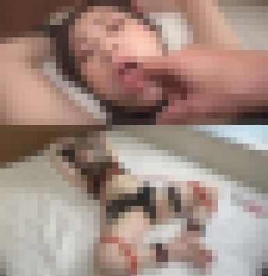 身動き出来ないプチＳＭにマン汁をダラダラ流して喜ぶ変態妻‼ サンプル画像