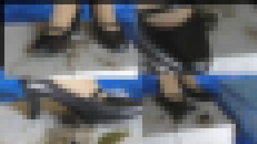アイドル級美少女の私服黒パンプスで兜CRUSH　最終章　サンプル画像3