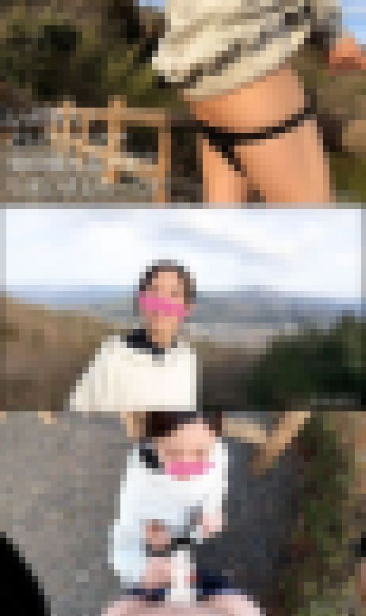 昼間の展望台で美人JDにフェラしてもらってハメ撮りまでやっちゃいました！　サンプル画像2