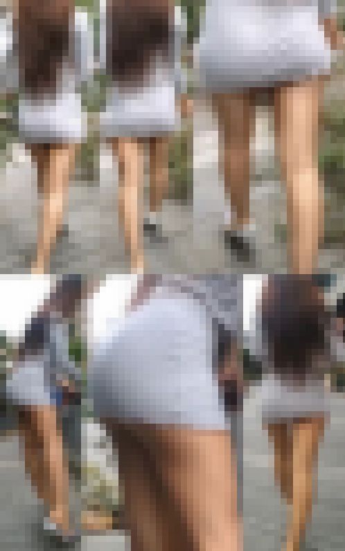 【高画質】爆乳タイトミニの肉尻パンスト　サンプル画像3