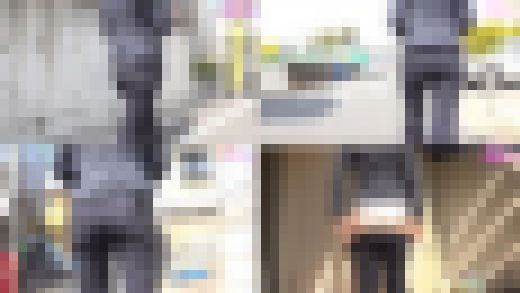 パンツスーツOLむっちりおしりにクイコミ。パンティーライン(3) サンプル画像1