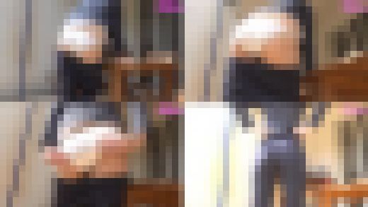 パンツスーツOLむっちりおしりにクイコミ。パンティーライン(3) サンプル画像3
