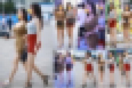 【おっぱいの大きいww二人のお姉さんのノリが良かったから声かけ撮影してやった！！】　サンプル画像2