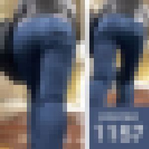 【1157】わしゃぁ~おまへをでっかいショルダーバックパカパカさせて歩くムスメに育てた覚えは無い!ピチピチスキニージーンズ女子 サンプル画像