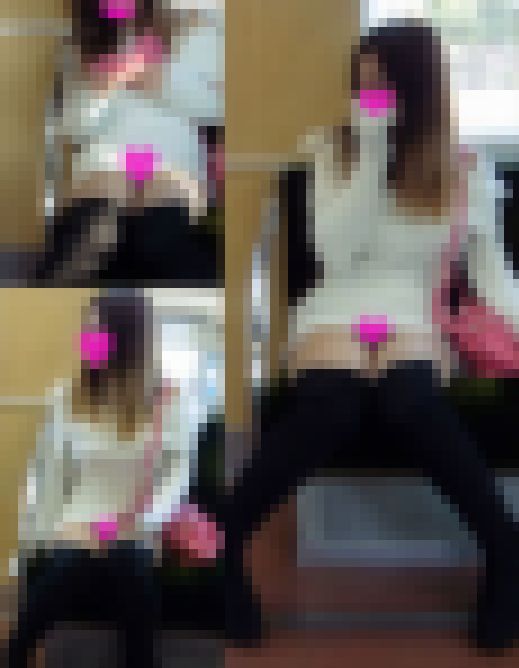 【電車パンチラ盗撮】対面やり過ぎて気付かれた!?太ももがエロいギャル美少女パンチラ盗撮【FHD】 サンプル画像1