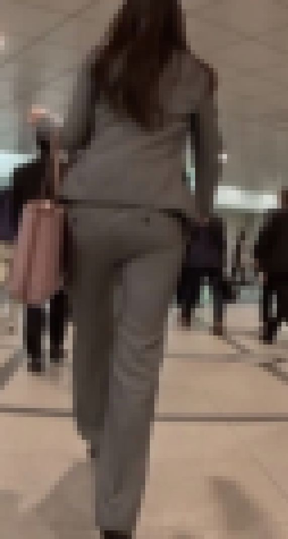 長身パンツスーツOLのグレースタイル尻！ サンプル画像