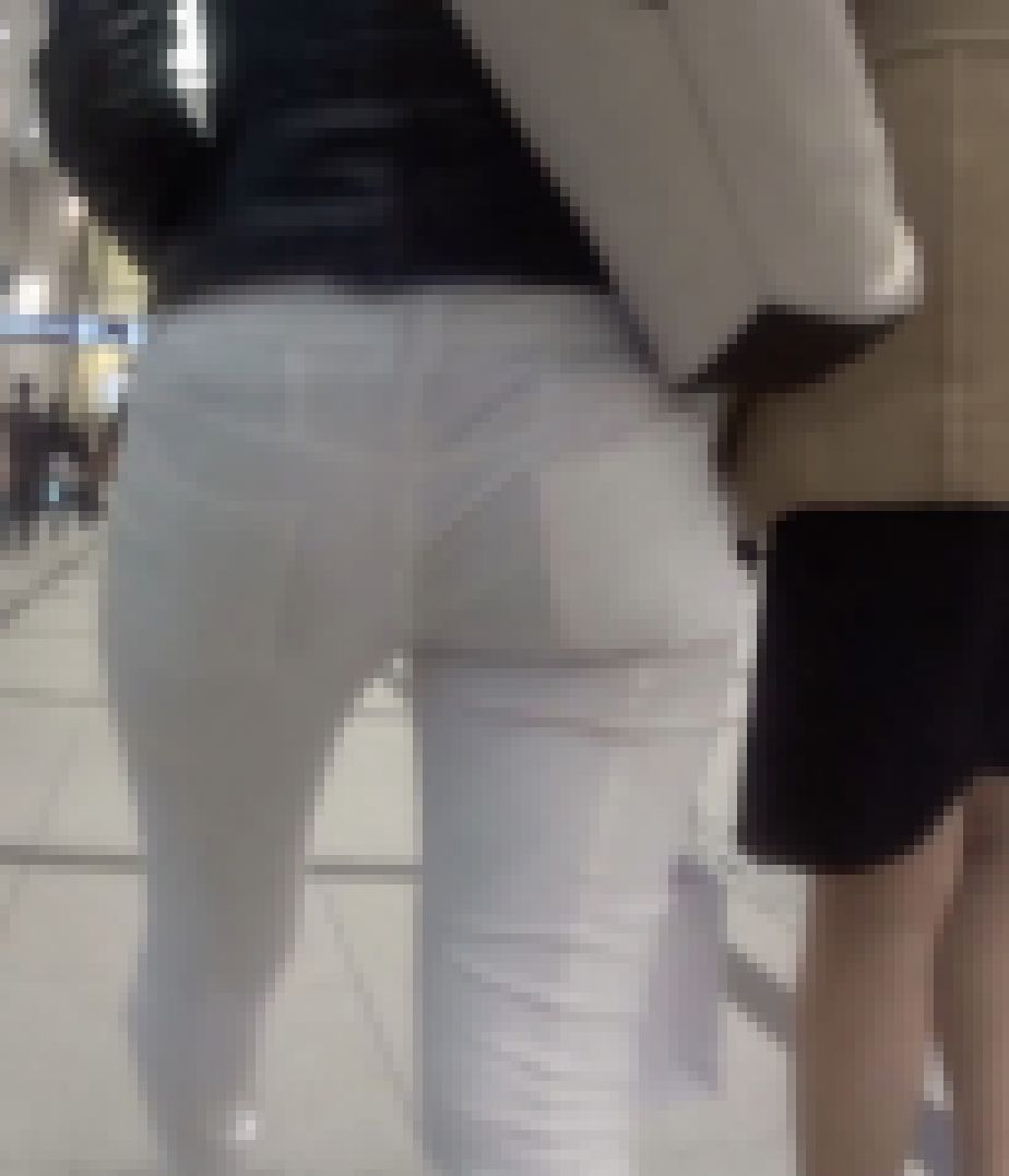 白パンから鋭角パンティな肉尻お姉さん サンプル画像