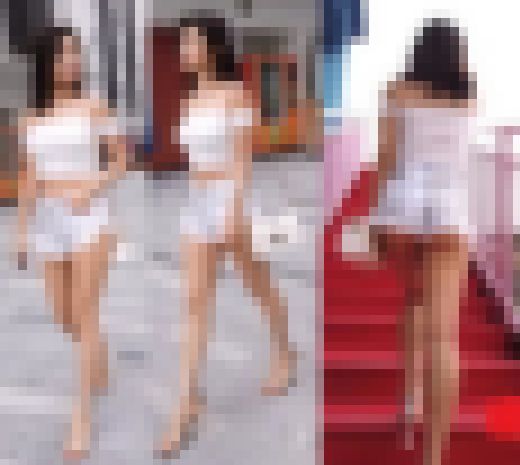 【ハミ尻セクシーなお姉さんに声かけてwwwモデル撮影させてもらった！！】 サンプル画像