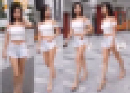 【ハミ尻セクシーなお姉さんに声かけてwwwモデル撮影させてもらった！！】　サンプル画像1