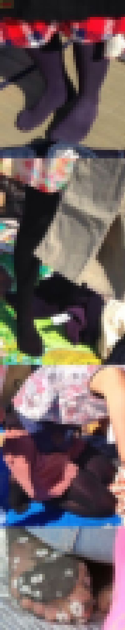 ★フリマの販売お姉さんタイツパンスト＆公園のお姉さんの足裏★　サンプル画像1