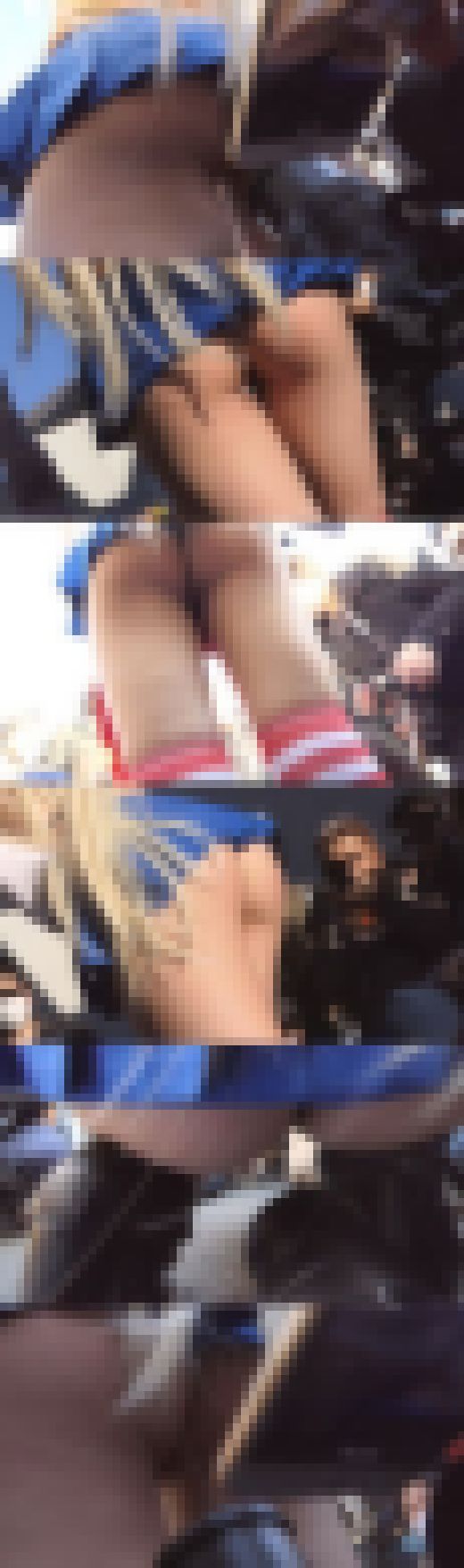 超高画質FHD動画 生ケツがエロすぎる島風レイヤー！悪質ローアングラーに囲まれて身動きできません　サンプル画像2