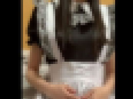 【妊婦×巨乳×メイド かのんちゃん 002】妊娠していてもメイドのコスプレで我慢できず猛烈にオナニー！夫が帰ってくる前にクリちゃ　サンプル画像1