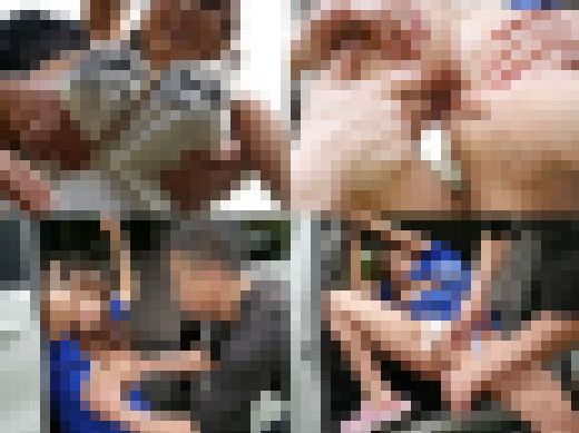 【ピンク直腸ぽっかり】95cmJメガトン級おっぱいの日焼けギャルのアナルを巨根ピストンしたらマジイキ絶頂【アナルSEX個撮】　サンプル画像1