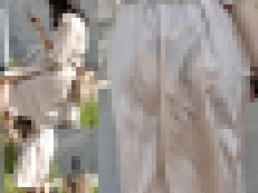 不測の濡れパン！気づかずに羞恥に晒されている　港区風女子　サンプル画像1