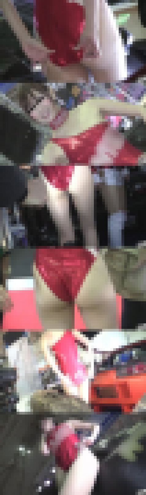 【高画質】カメコ同士の喧嘩勃発パニックカーイベ！ローアングラーに恐怖し言葉も出ない！ まさに暴動。接写痴漢！　サンプル画像2