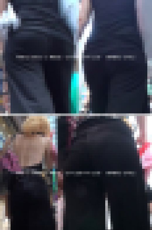 ★【Ｔバック丸出しとイカツイ金髪ギャル】★PS MOVIE STYLISH-FH 138　サンプル画像1