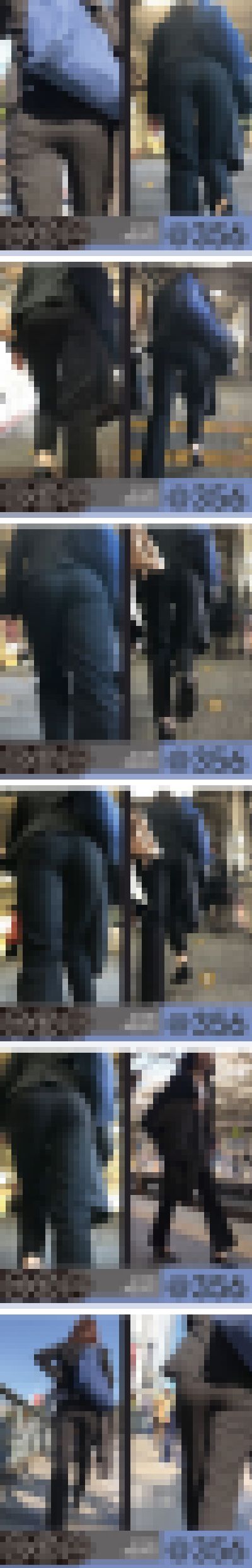 【#0092@356】これは豪華なスリーインワンですね！いろんな芸能人憑依しまくりのパンツスーツ美人！　サンプル画像1