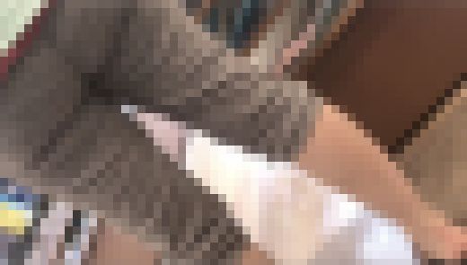 【熟女のスパッツ尻】黒いスパッツグレーのスパッツ　どちらもケツの形が丸わかりで(;´д｀)　サンプル画像2