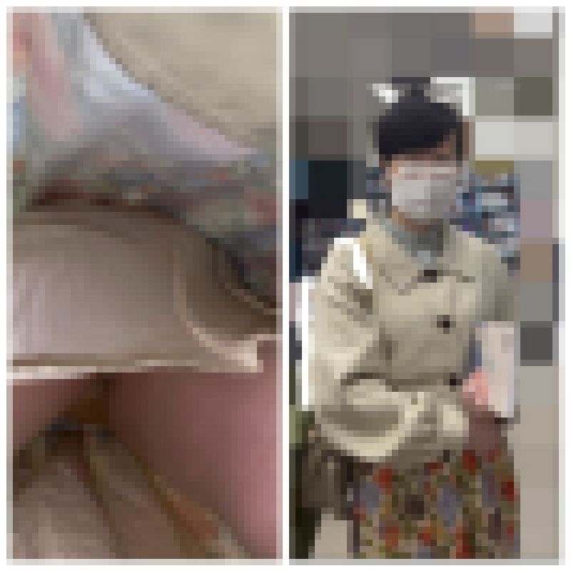 【 パンツ晒され女たち1】記念すべき1作品目スカートの中を撮られてパンツ晒される惨めな女性たち【3名収録】 サンプル画像